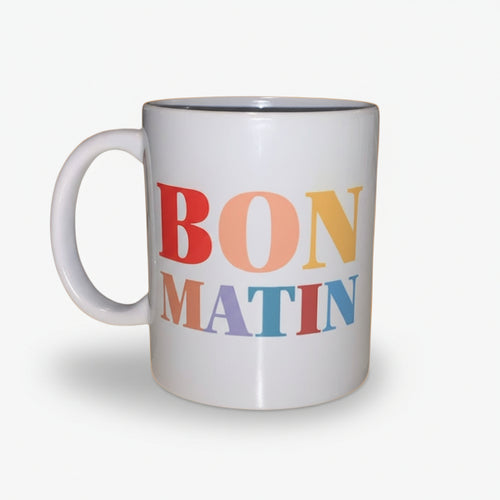 Bon Matin Montréal Mug – Good Morning Coffee Mug | Boutique LH Montréal