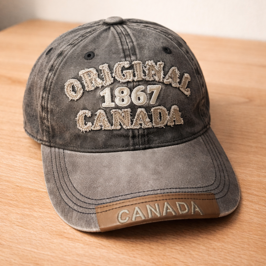Original 1867 Canada Cap – Washed Black | Boutique LH Montréal