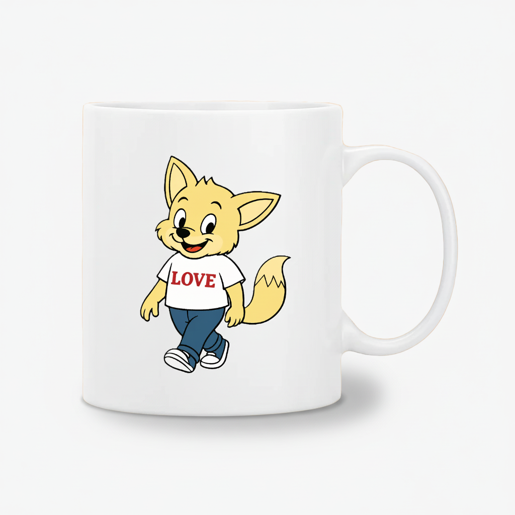 Foxy Montréal Souvenir Mug – Ceramic Coffee Mug | Boutique LH Montréal