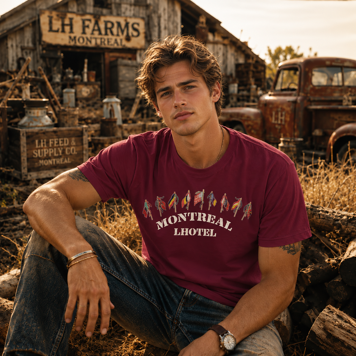 Drapeaux de t-shirts
