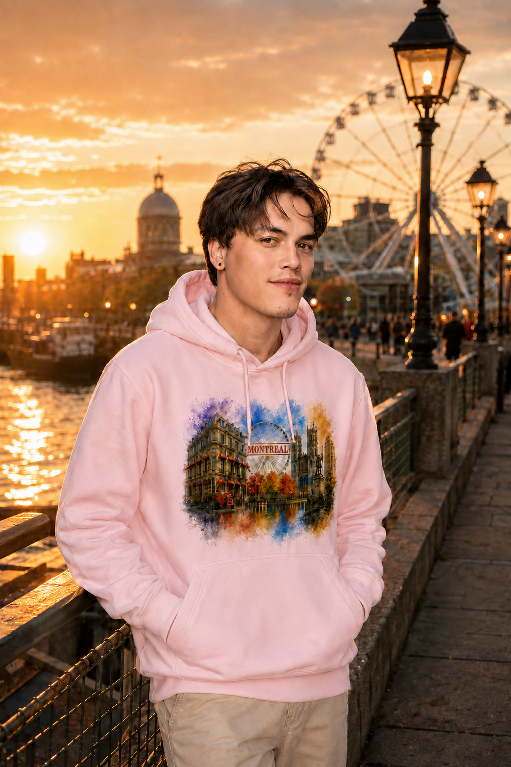 JC Hoodie – LHotel Souvenir Unisex Sweatshirt | Boutique LH Montréal