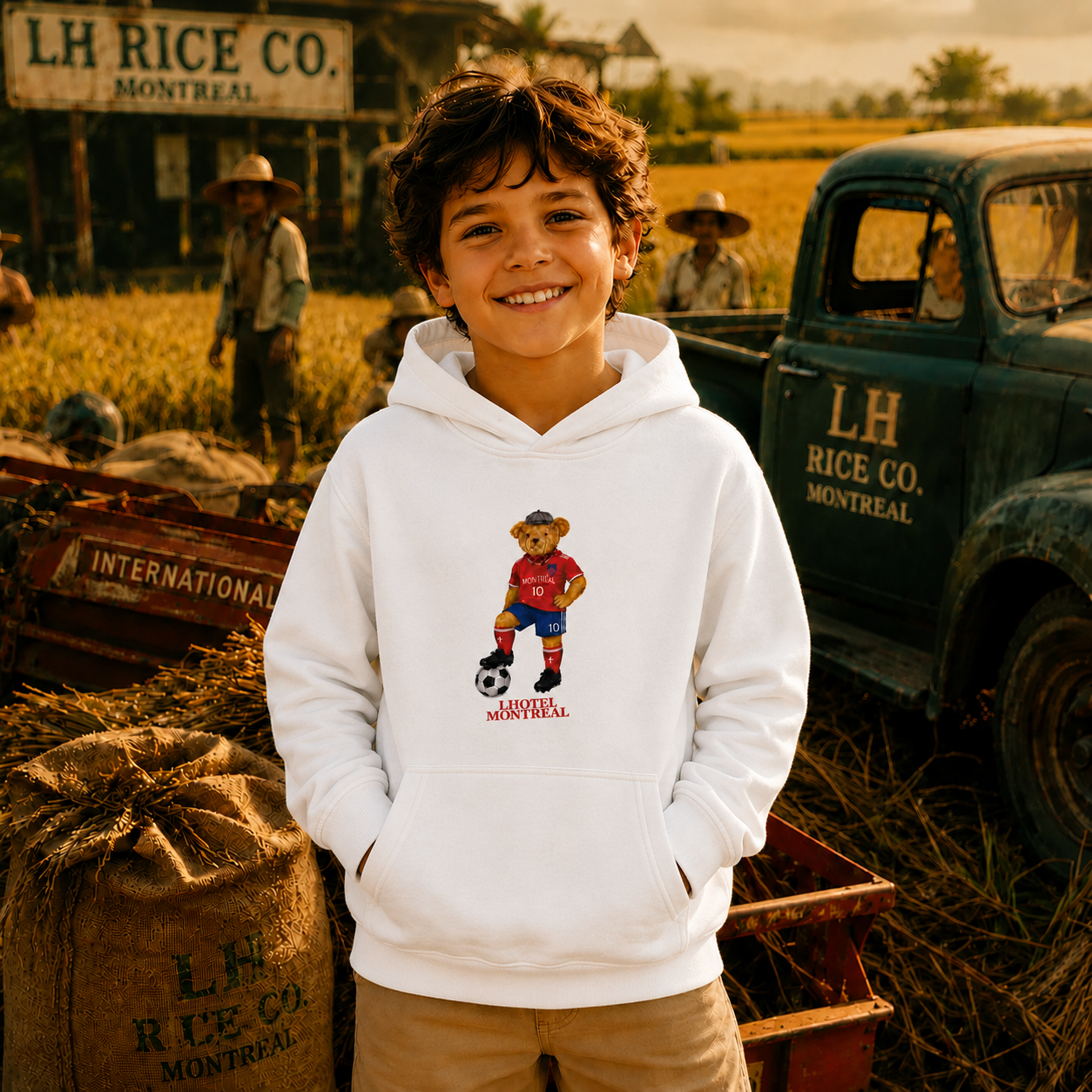 Alpha Kids Hoodie | Boutique LH Montréal