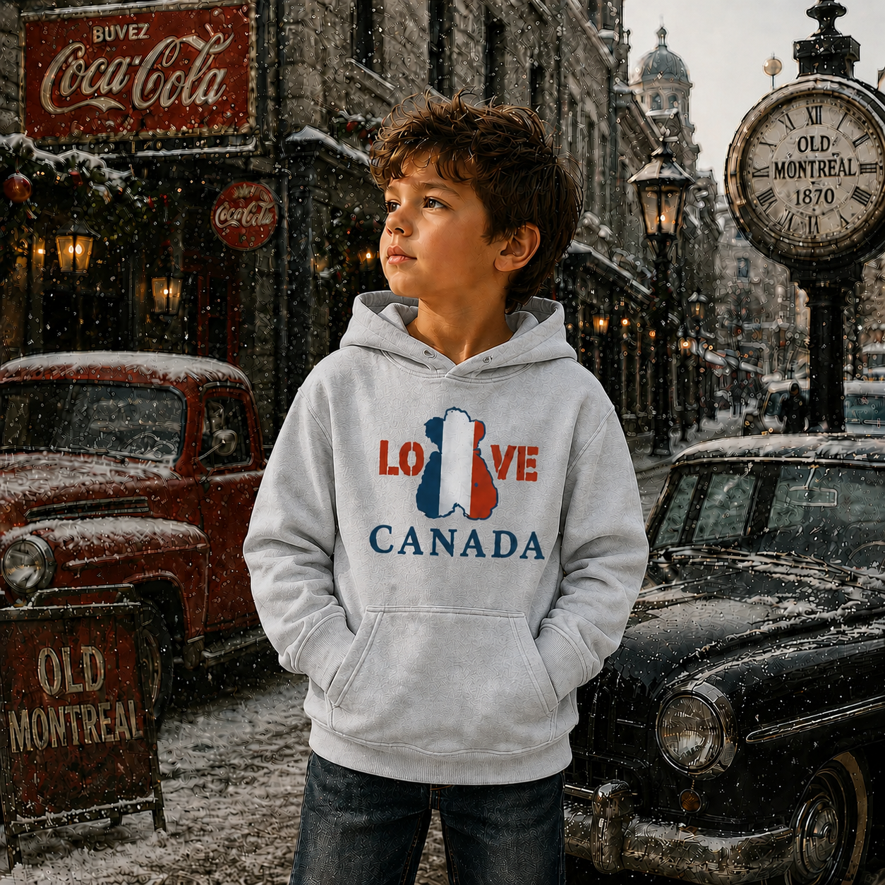 Nico Kids Hoodie | Boutique LH Montréal
