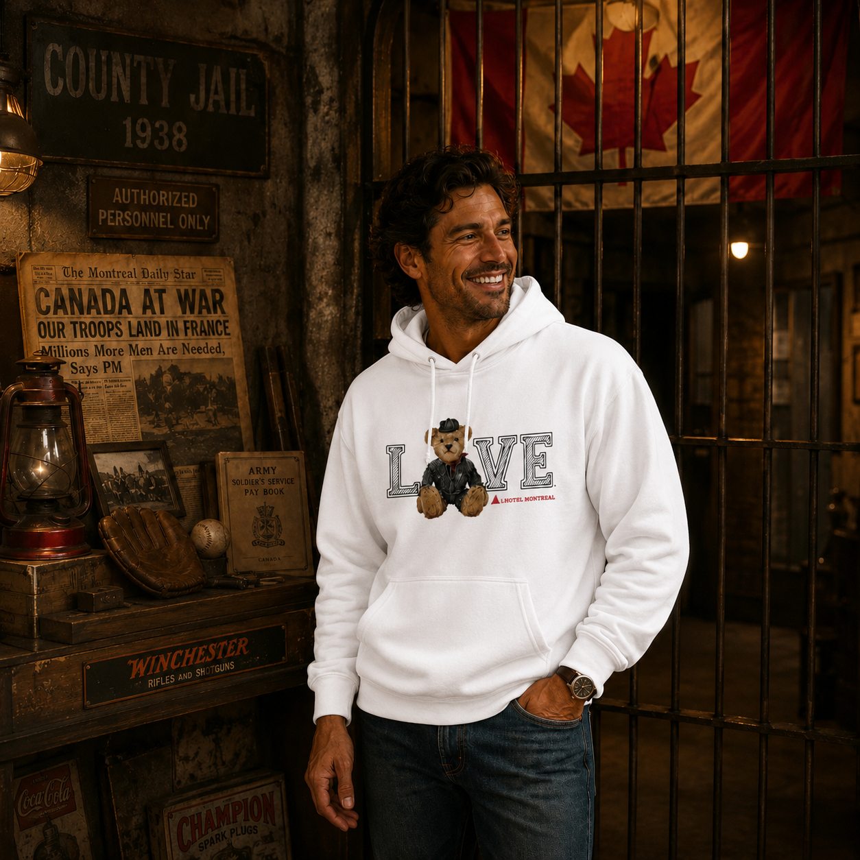 Mark Unisex Hoodie | Boutique LH Montréal