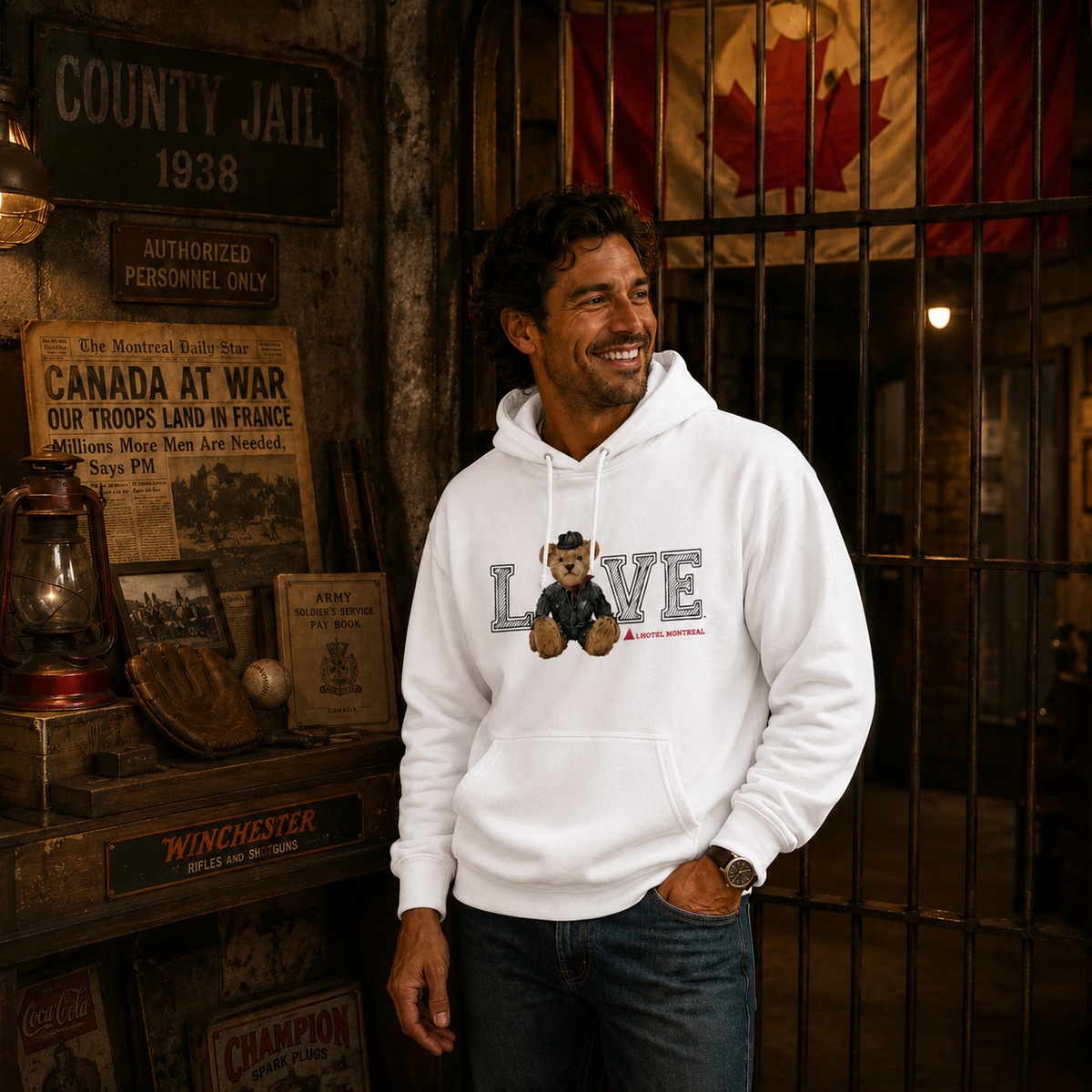 Mark Unisex Hoodie | Boutique LH Montréal