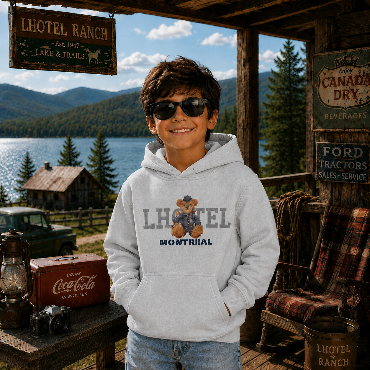 Argus Kids Hoodie | Boutique LH Montréal