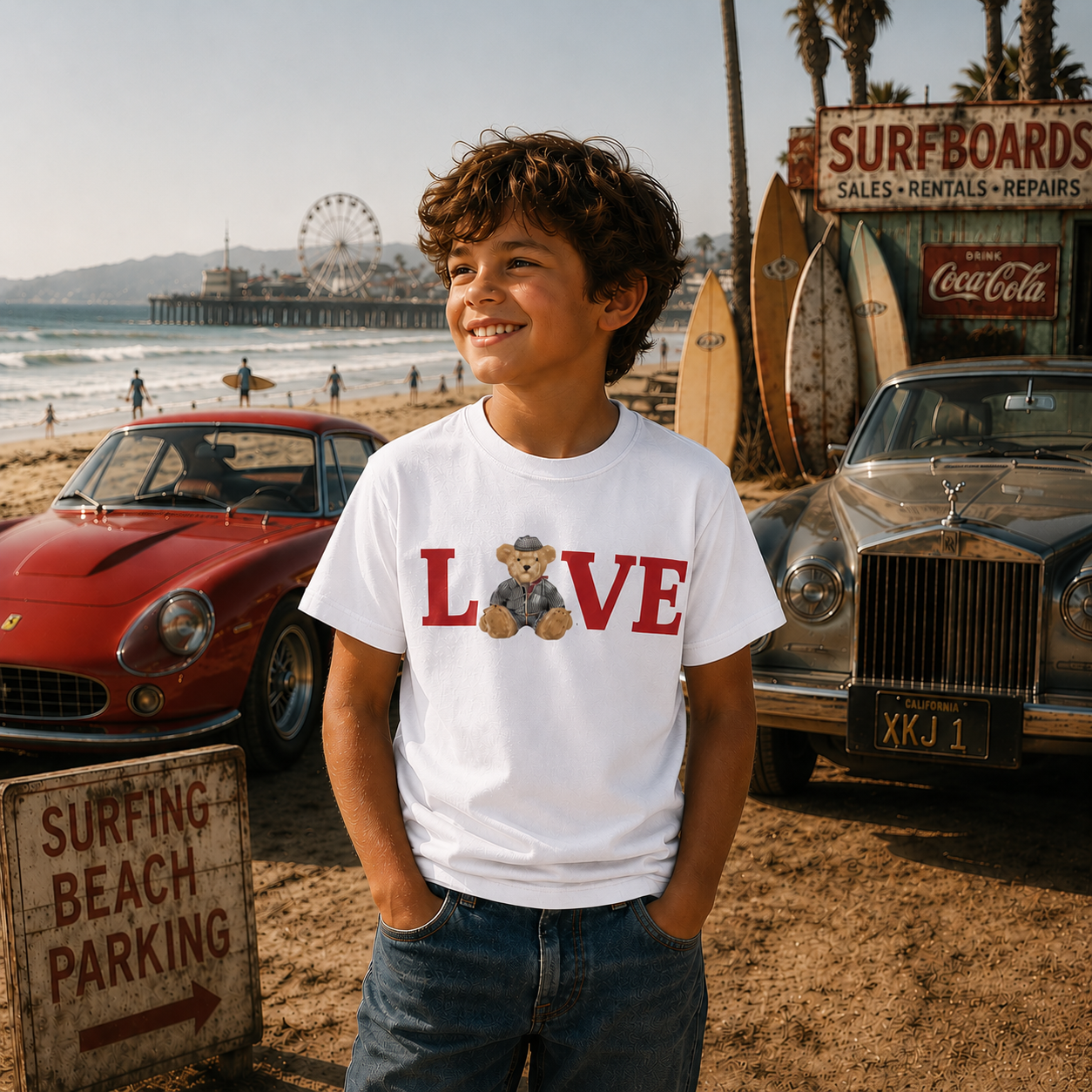 T-shirt amour pour enfant