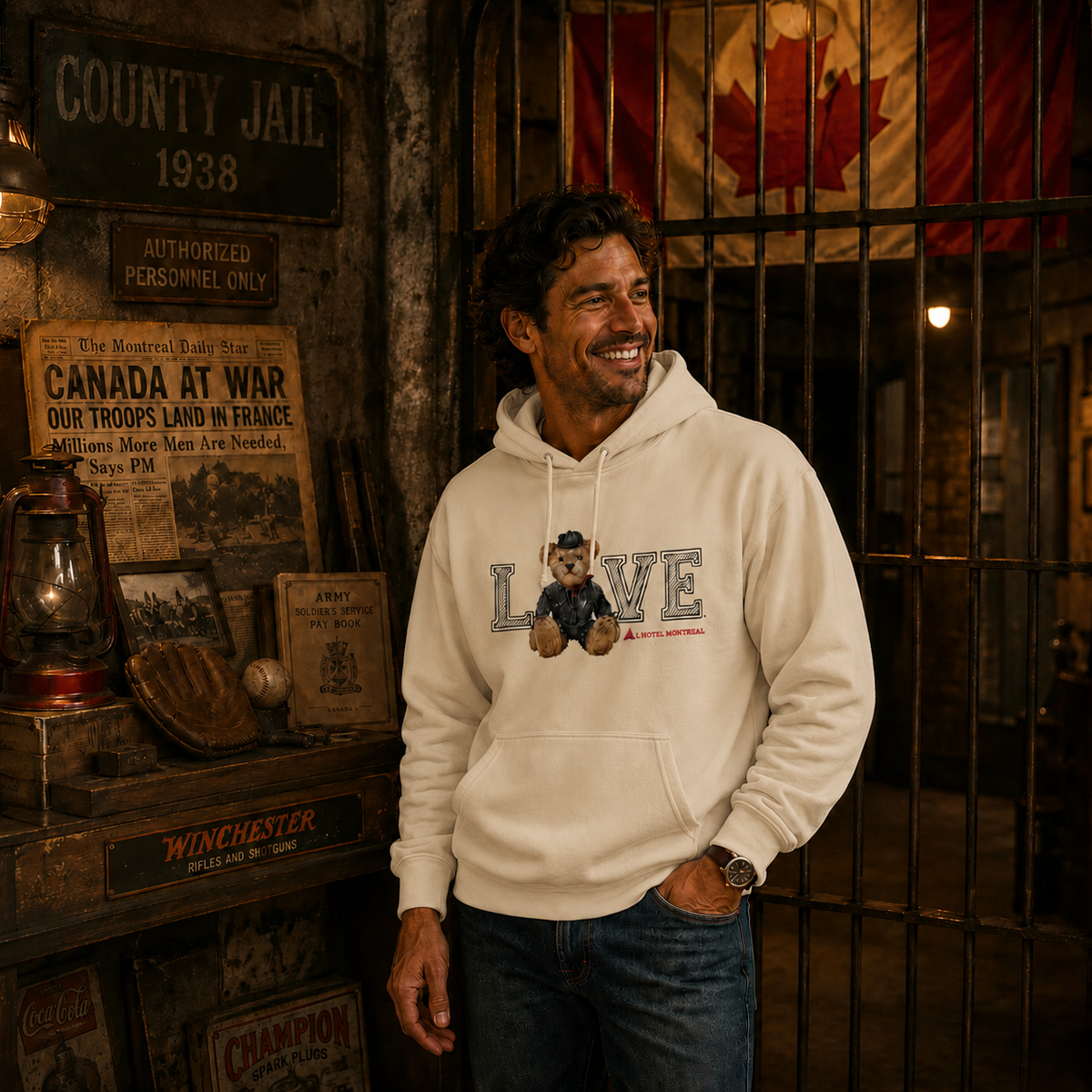 Mark Unisex Hoodie | Boutique LH Montréal