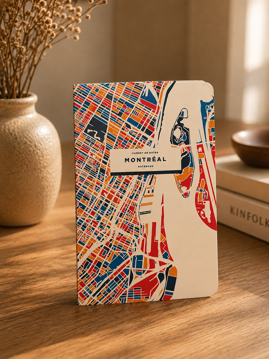 Montréal City Map Pocket Notebook | Boutique LH Montréal