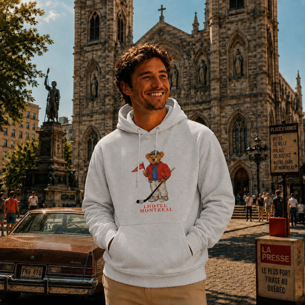 Anthony Unisex Hoodie | Boutique LH Montréal