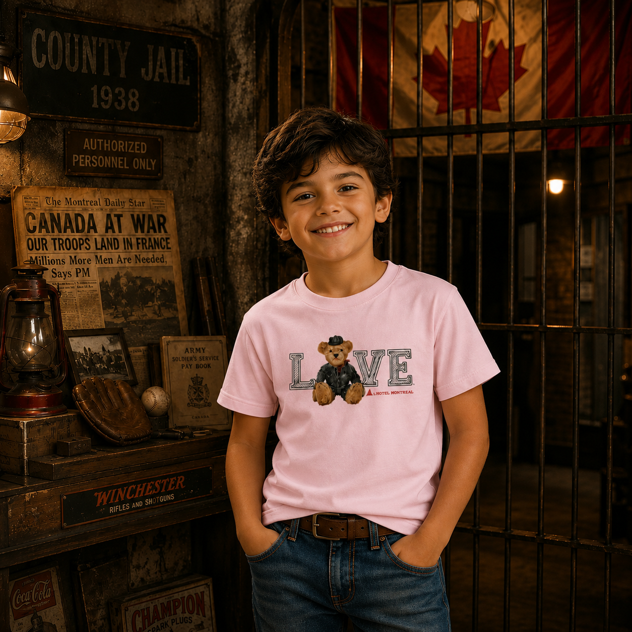 Amiel Kids T-Shirt | Boutique LH Montréal