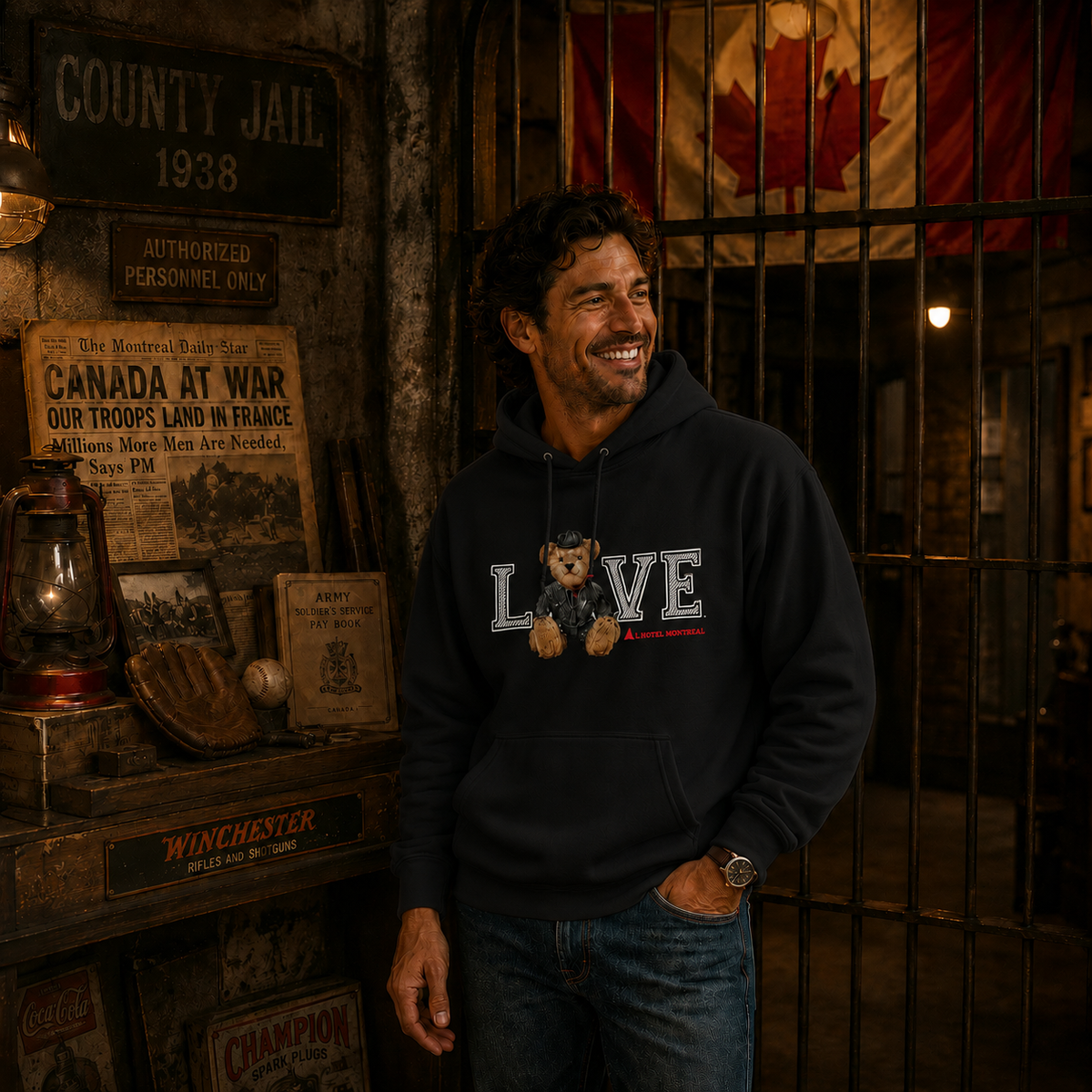 Mark Unisex Hoodie | Boutique LH Montréal