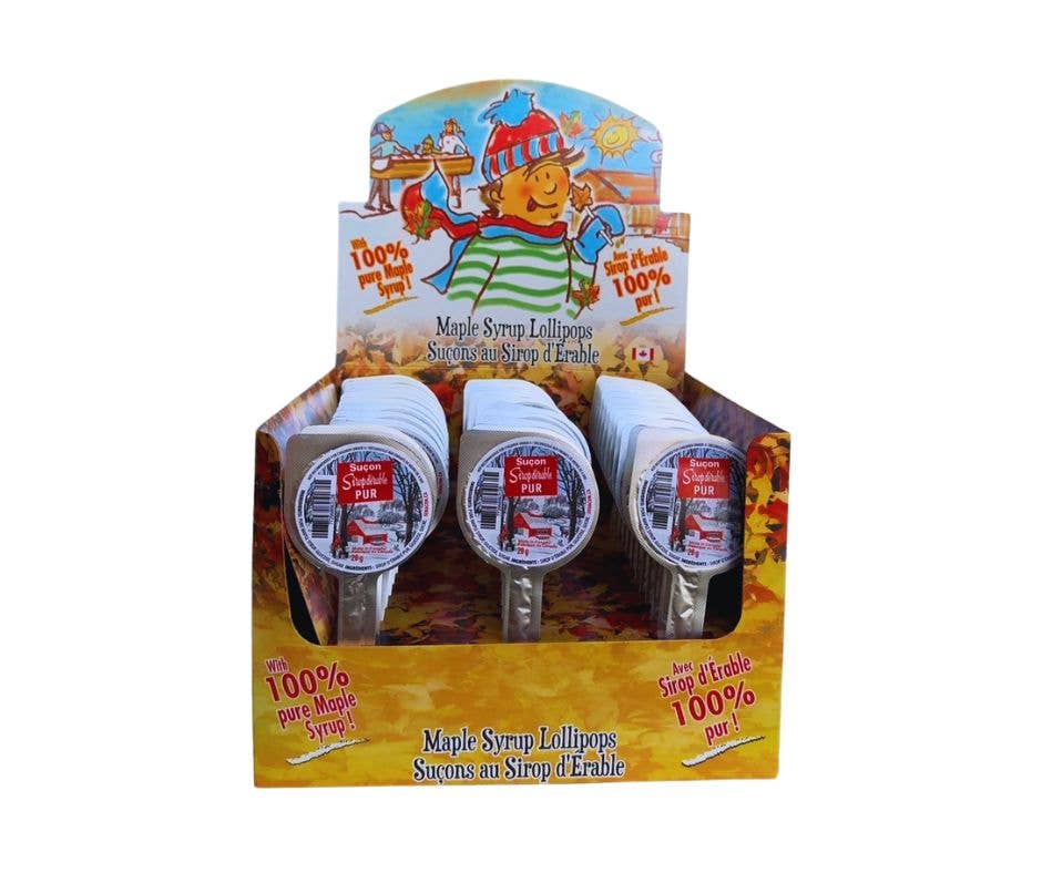 Canada Maple Syrup Lollipops Gift Set – Canadian Maple Candy Treats | Sweet Maple Snacks