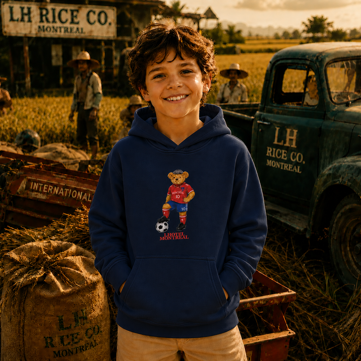 Alpha Kids Hoodie | Boutique LH Montréal