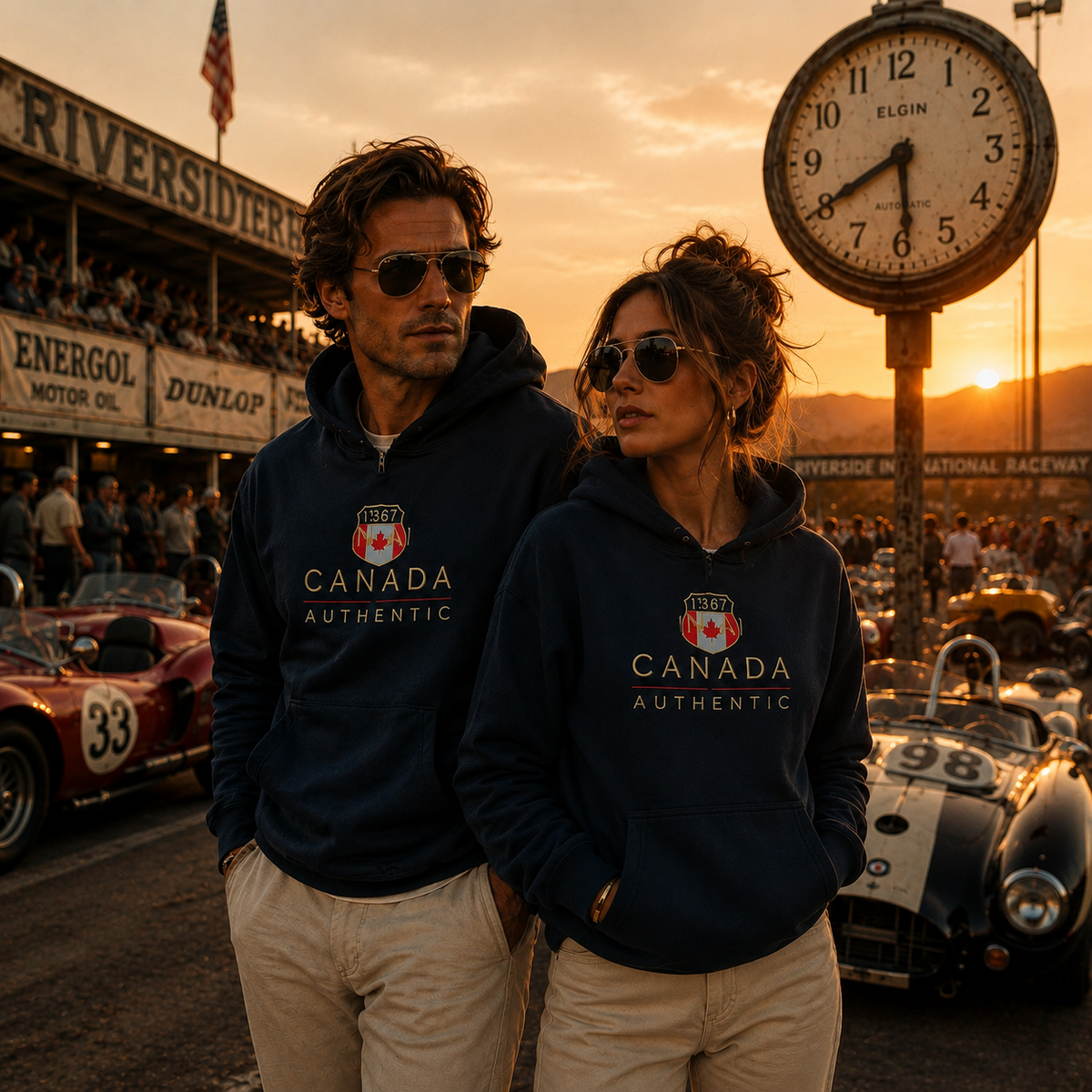Canada Authentic Heritage Hoodie | Navy