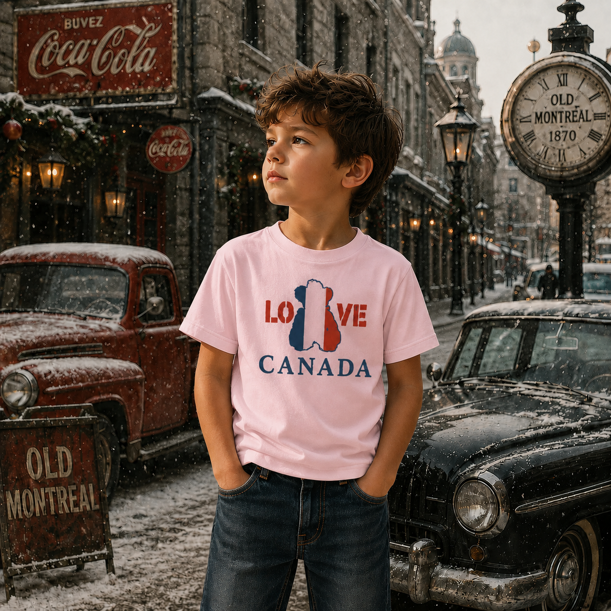 T-shirt amour pour enfant