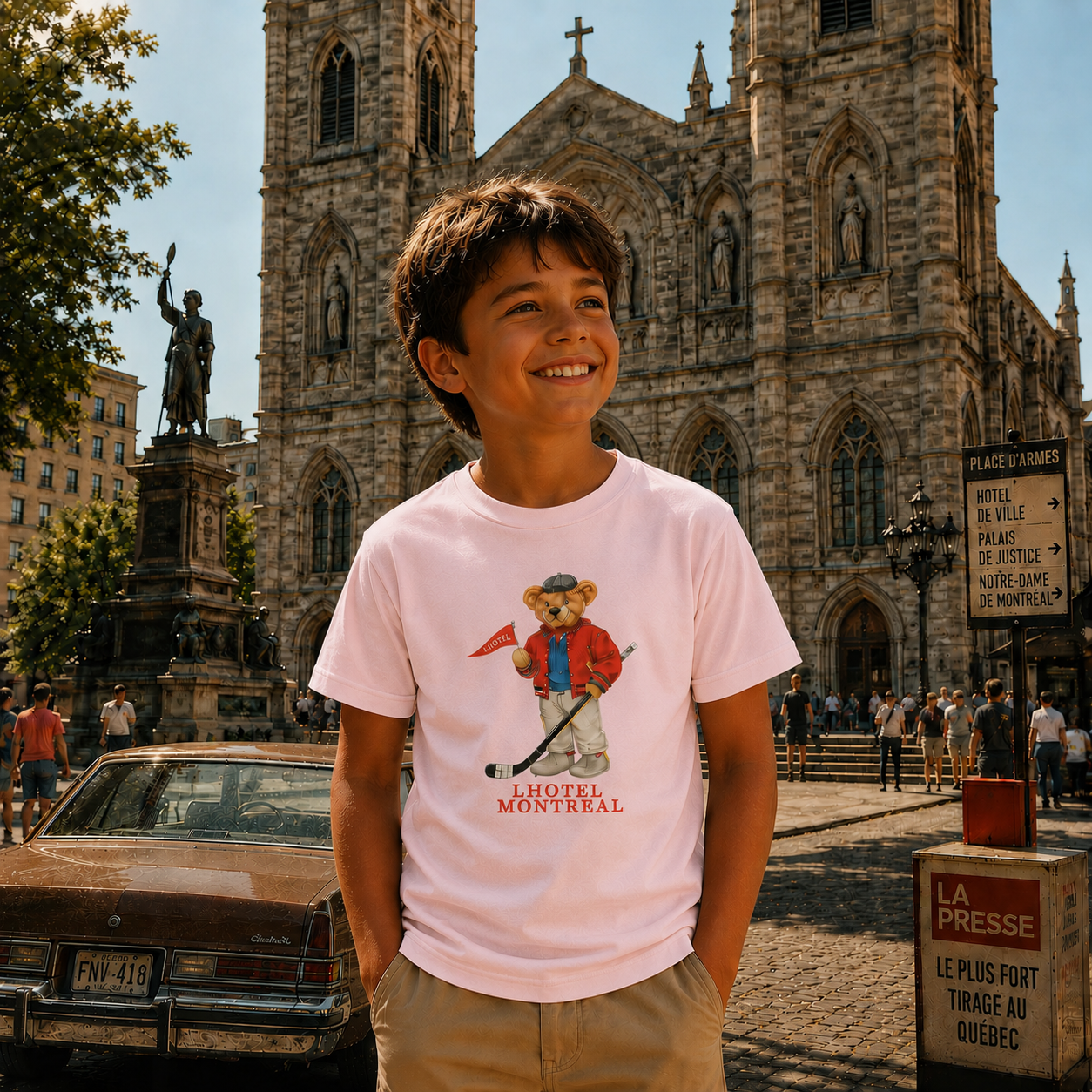 T-shirt amour pour enfant