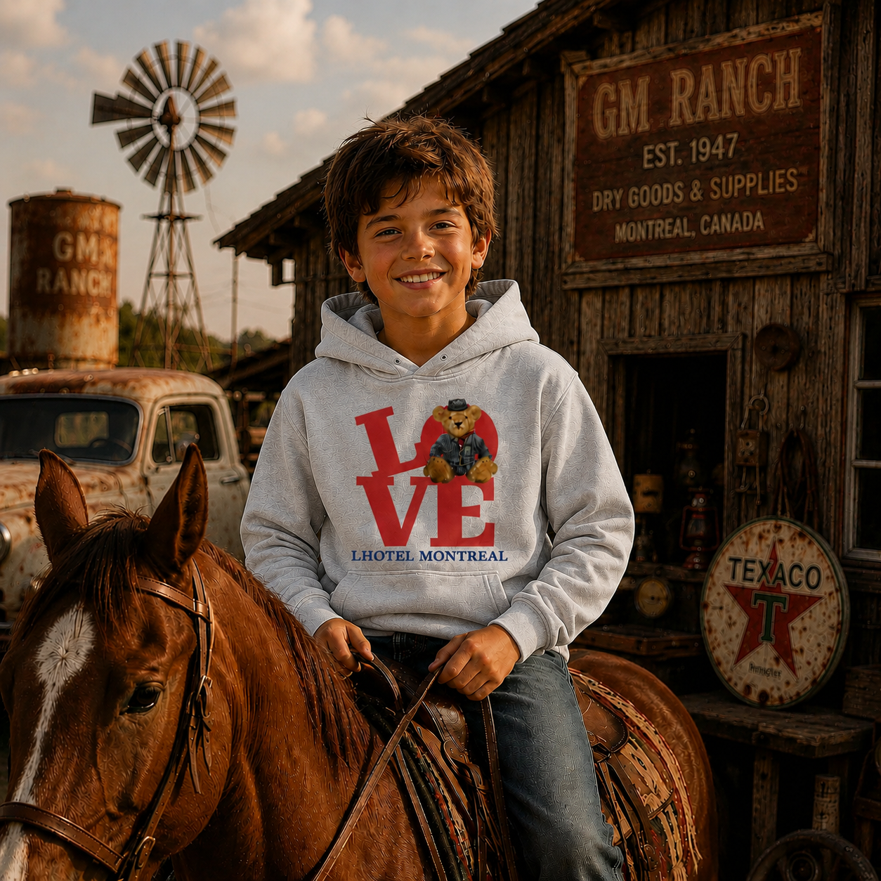 Amiel Kids Hoodie | Boutique LH Montréal