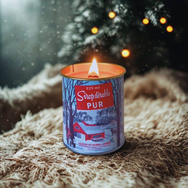 6 oz Maple Syrup Candle – Canadian Inspired Scented Candle | Cozy Home Fragrance