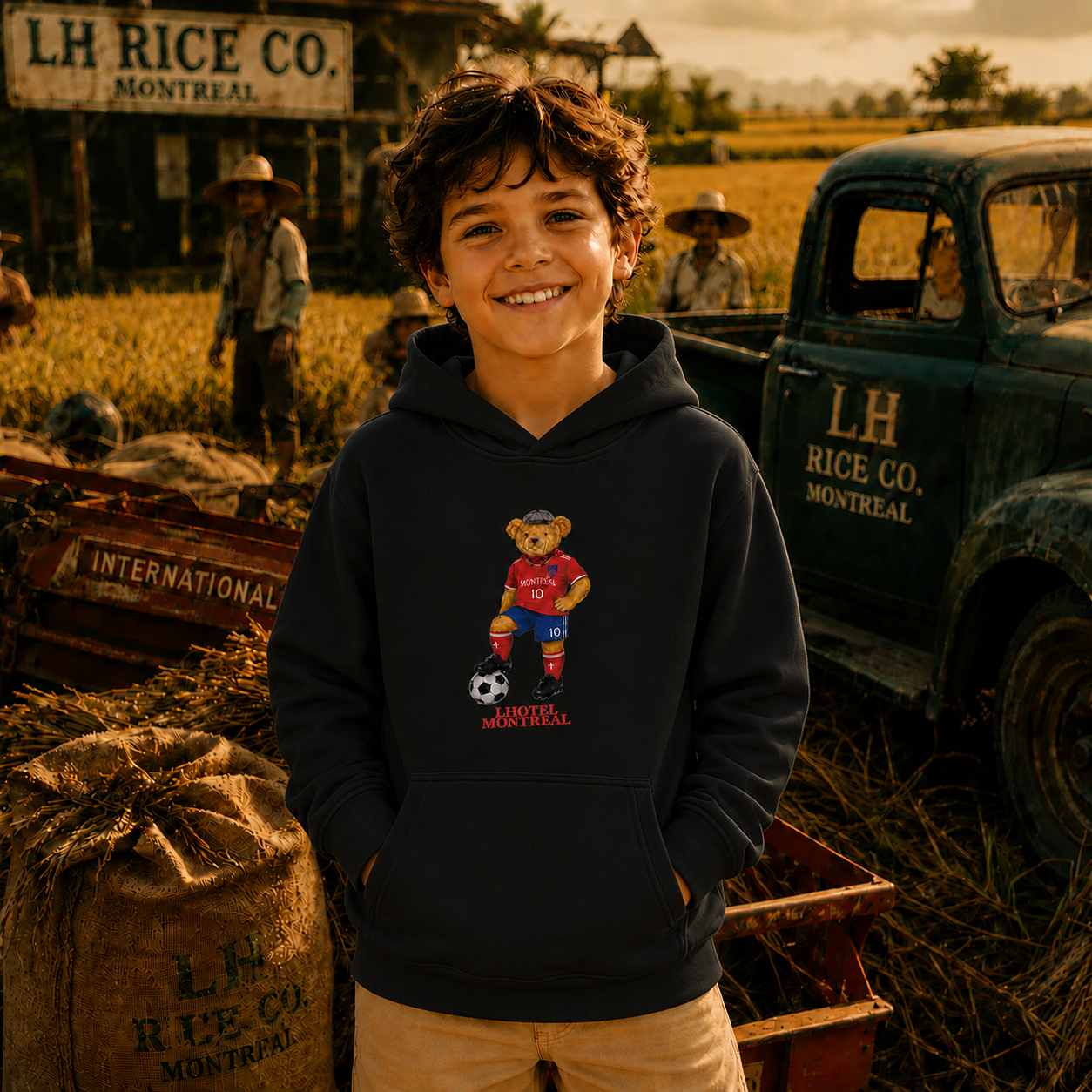 Alpha Kids Hoodie | Boutique LH Montréal