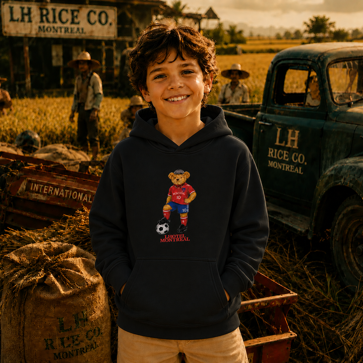 Alpha Kids Hoodie | Boutique LH Montréal