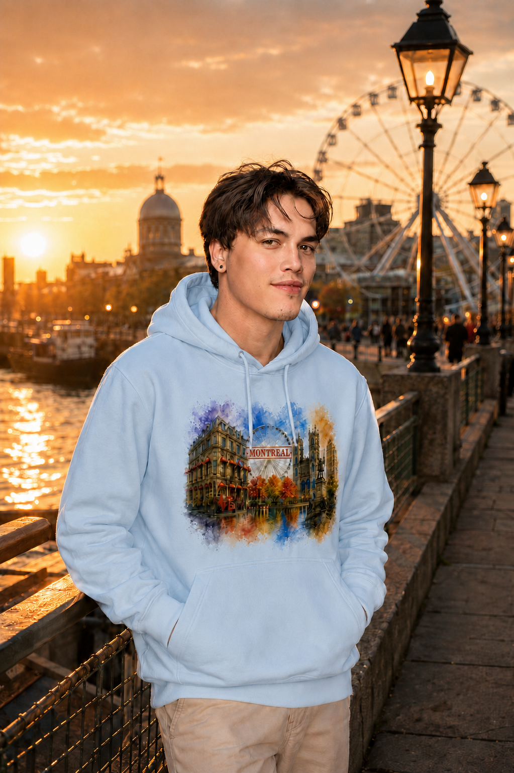 JC Hoodie – LHotel Souvenir Unisex Sweatshirt | Boutique LH Montréal