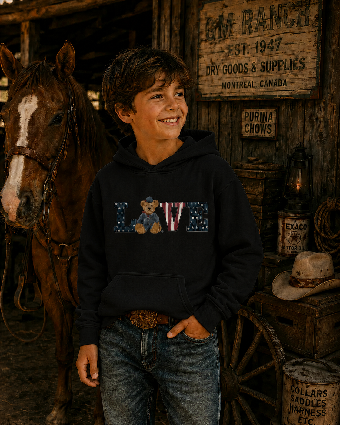 T-shirt amour pour enfant