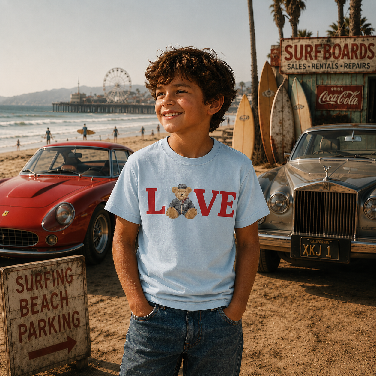 T-shirt amour pour enfant