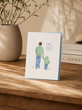 Father's Day Greeting Card – Illustrated Souvenir | Boutique LH Montréal