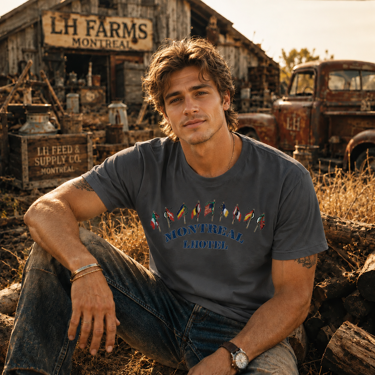 Drapeaux de t-shirts