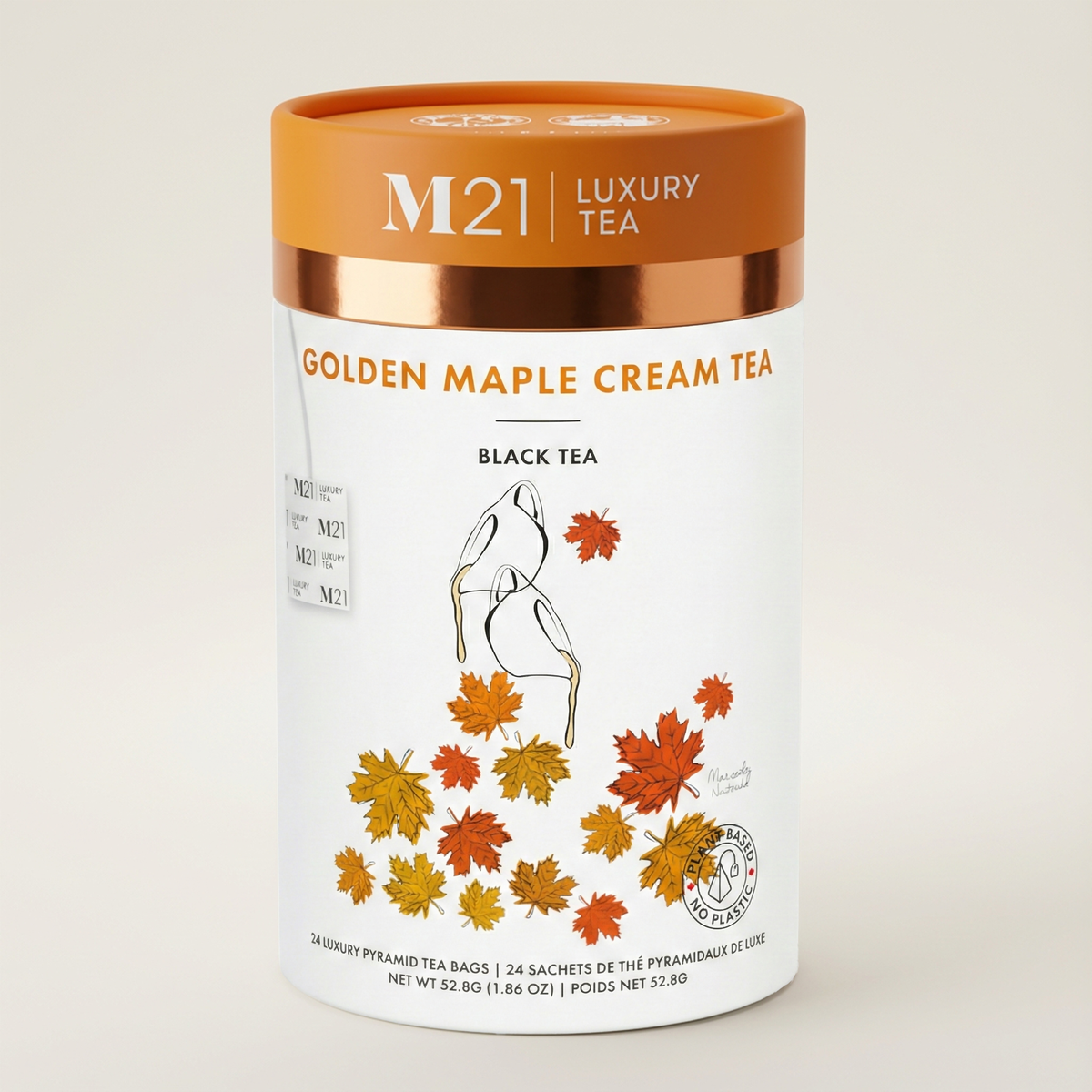 Thé de luxe Crème dorée à l'érable | Canadien : Petit
