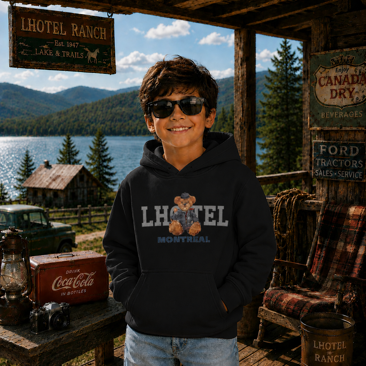 Argus Kids Hoodie | Boutique LH Montréal