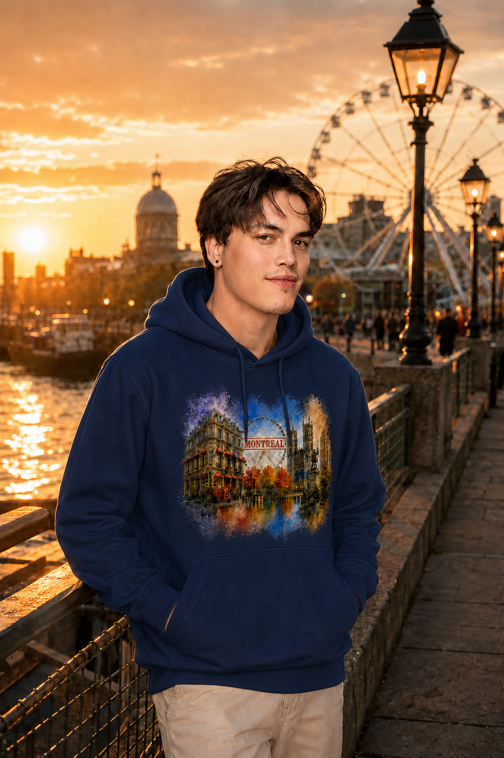 JC Hoodie – LHotel Souvenir Unisex Sweatshirt | Boutique LH Montréal
