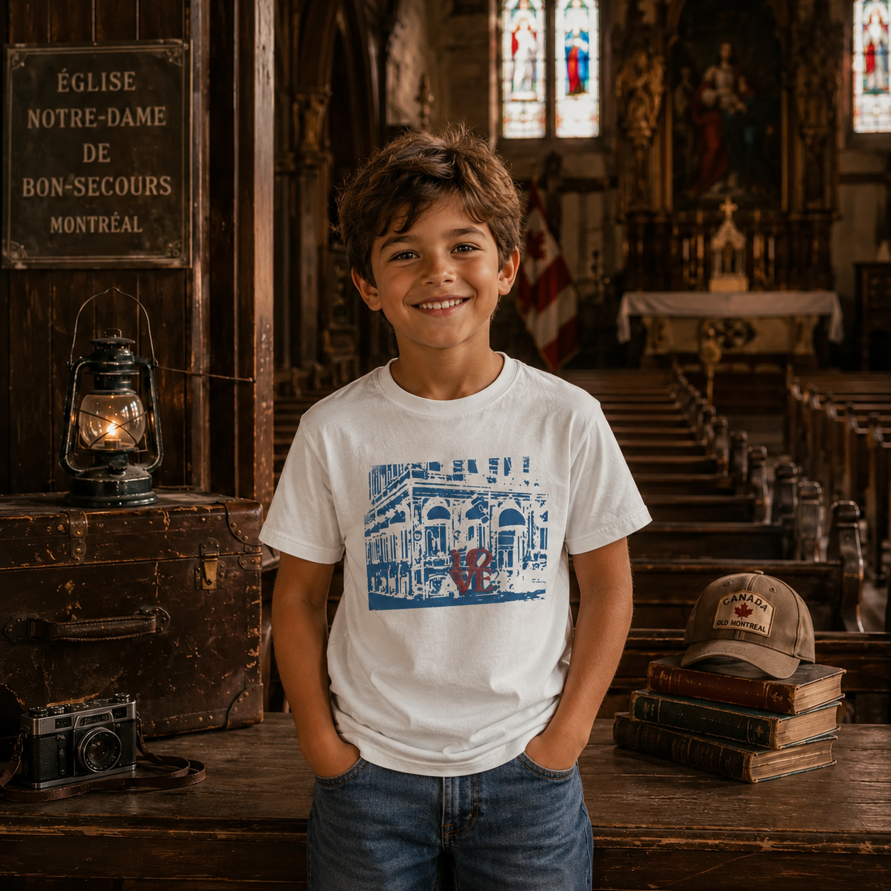 T-shirt amour pour enfant