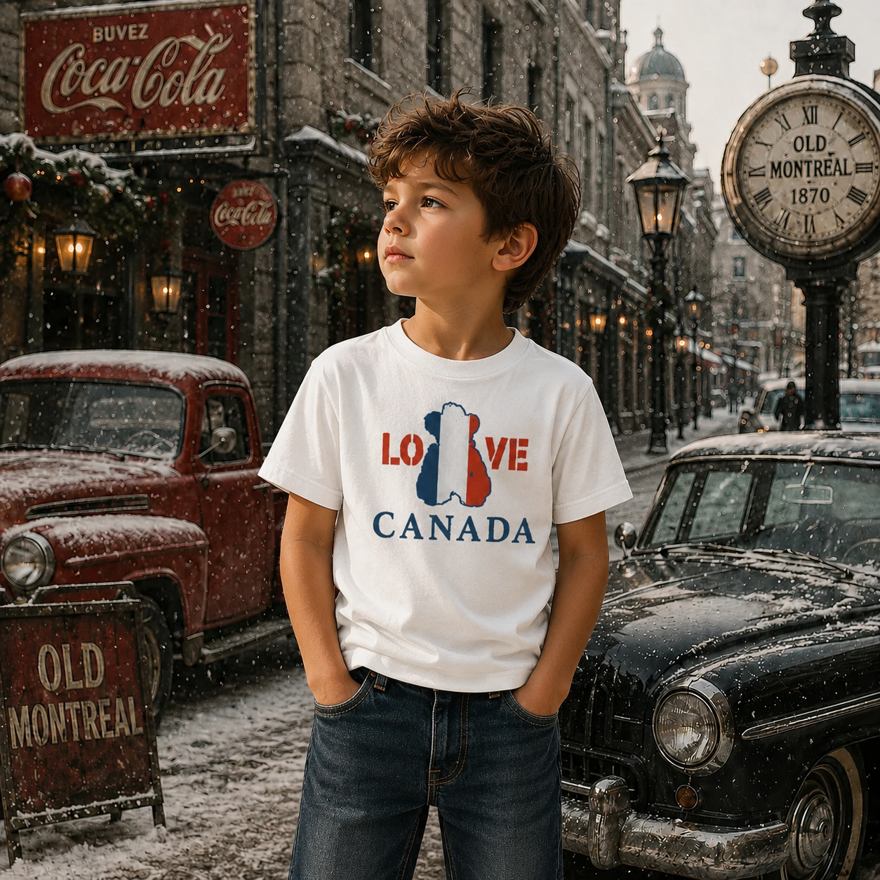 T-shirt amour pour enfant