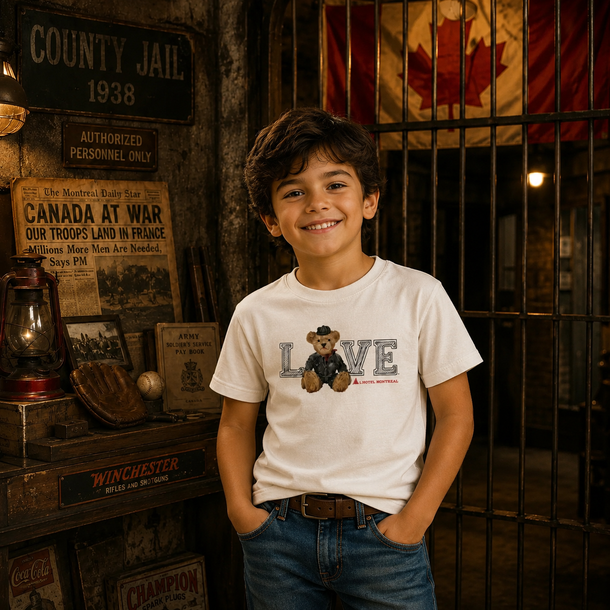 Amiel Kids T-Shirt | Boutique LH Montréal