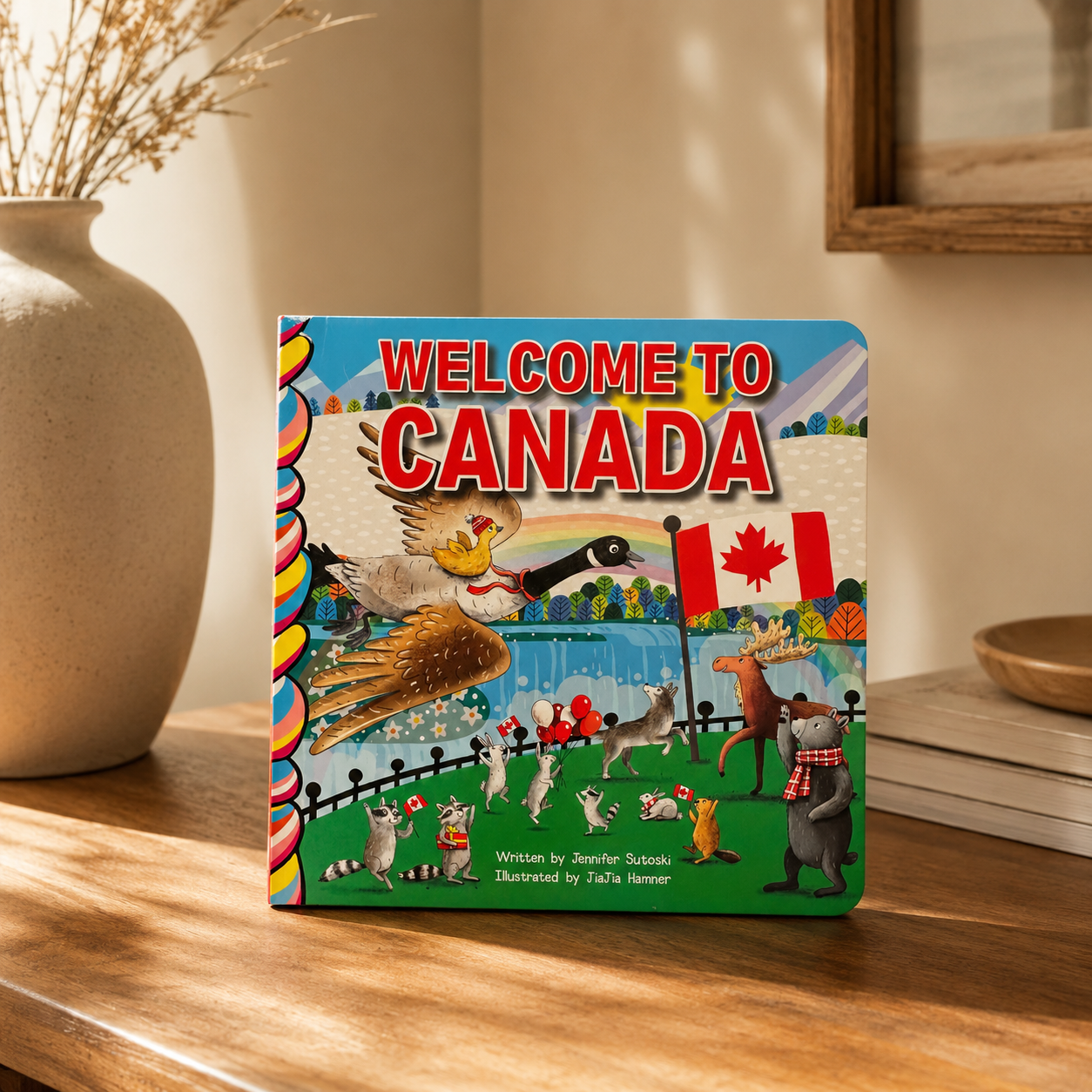 Welcome to Canada Board Book for Kids | Small | Boutique LH Montréal