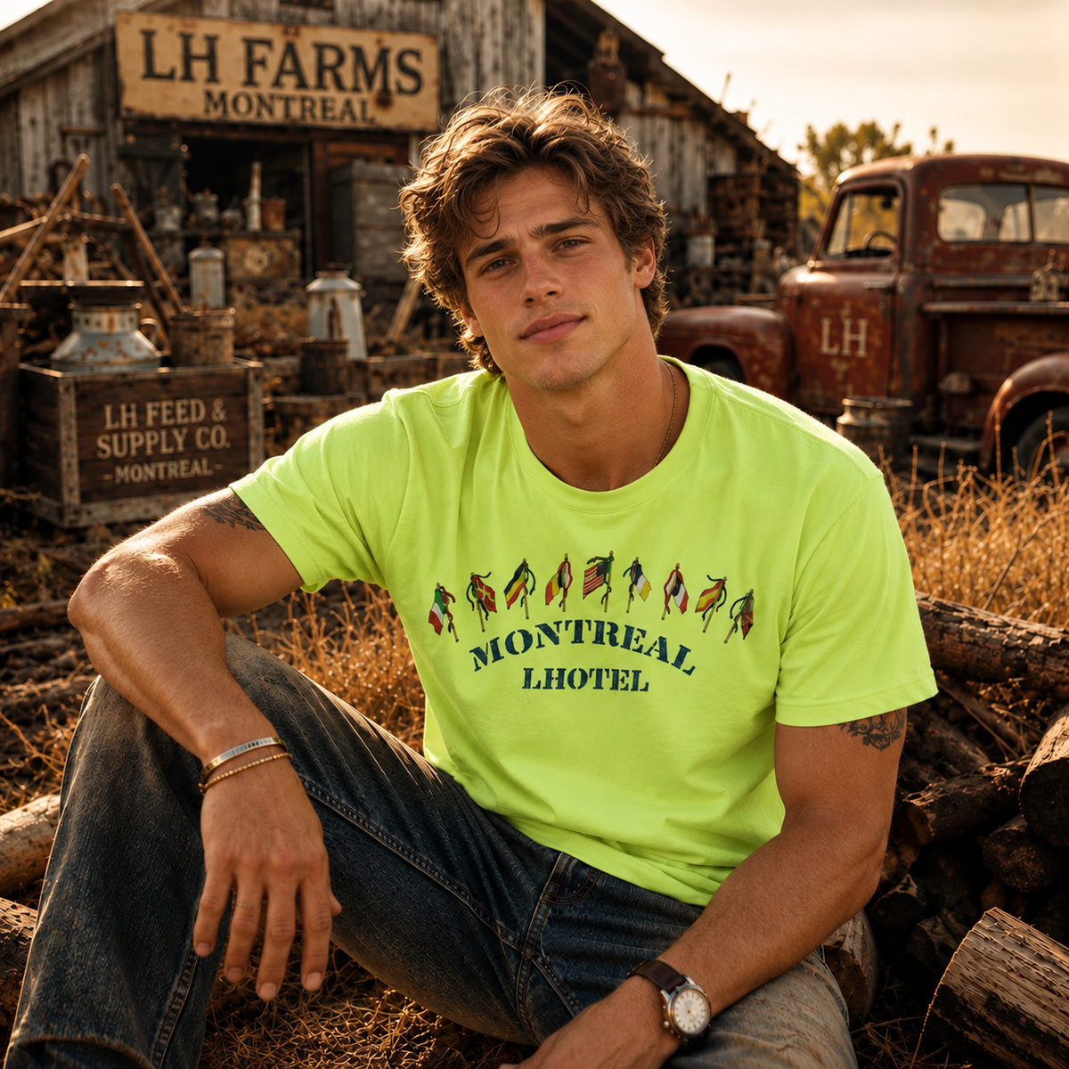 Drapeaux de t-shirts