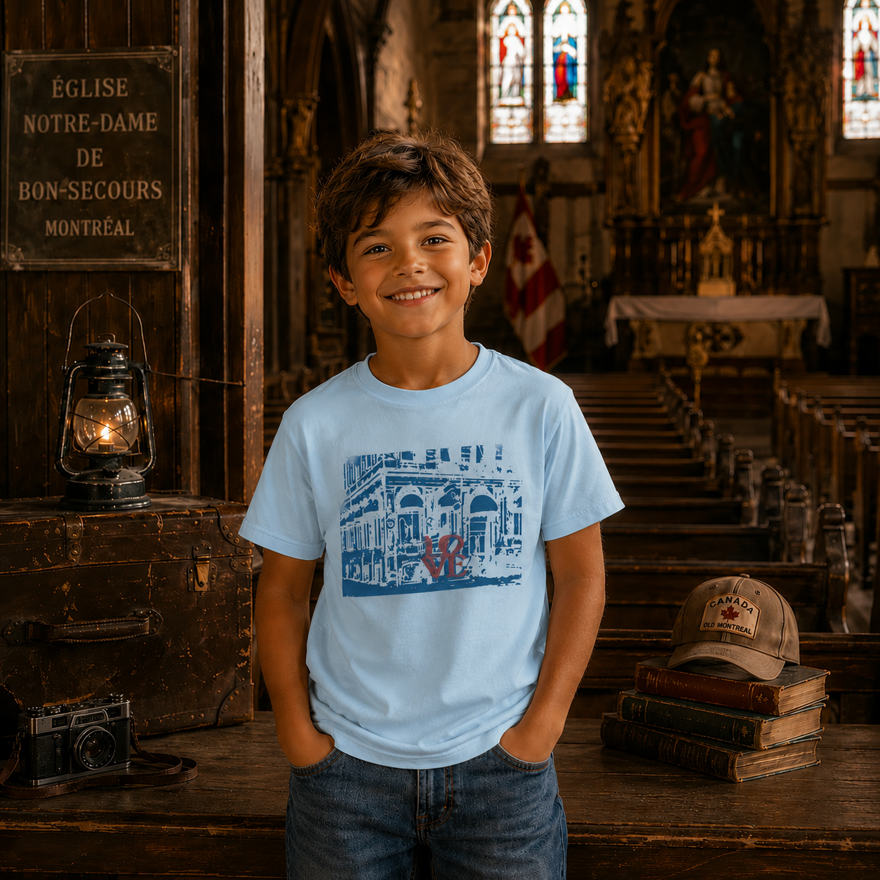 T-shirt amour pour enfant