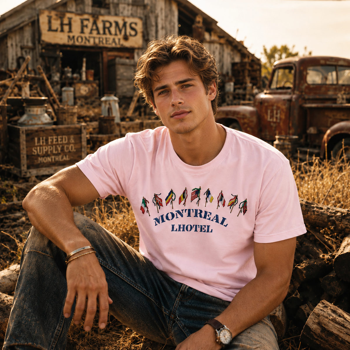 Drapeaux de t-shirts