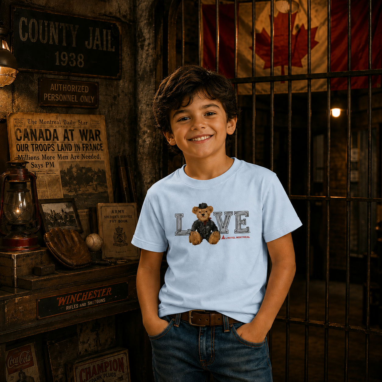 Amiel Kids T-Shirt | Boutique LH Montréal