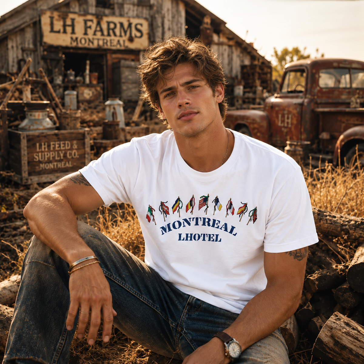 Drapeaux de t-shirts
