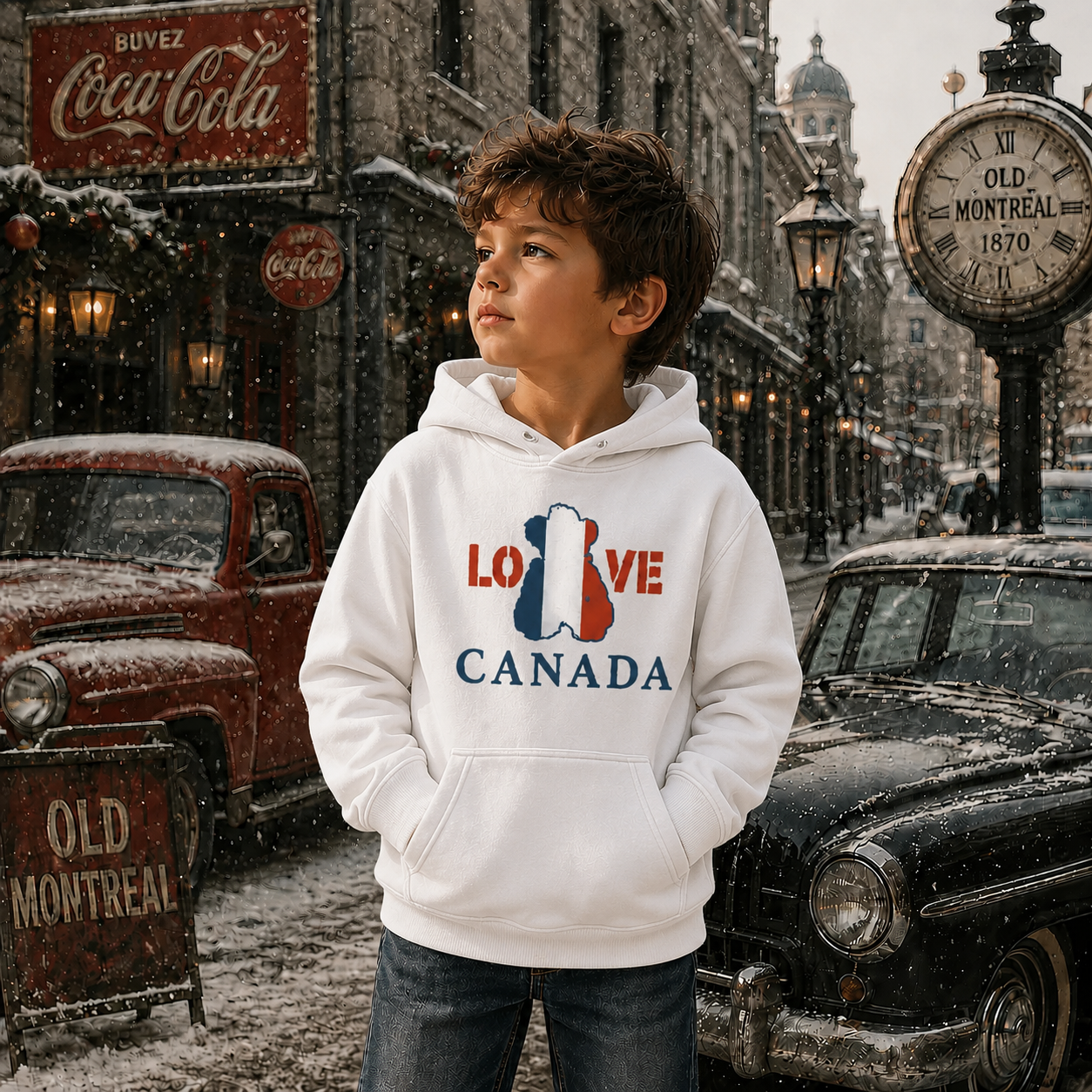 Nico Kids Hoodie | Boutique LH Montréal