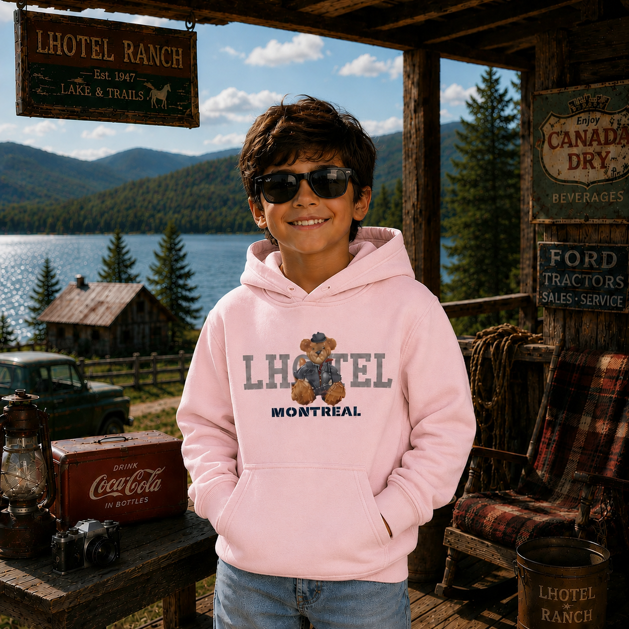 Argus Kids Hoodie | Boutique LH Montréal