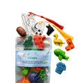 COMBO: Color Your Own BOOKMARKS & Assorted CRAYONS