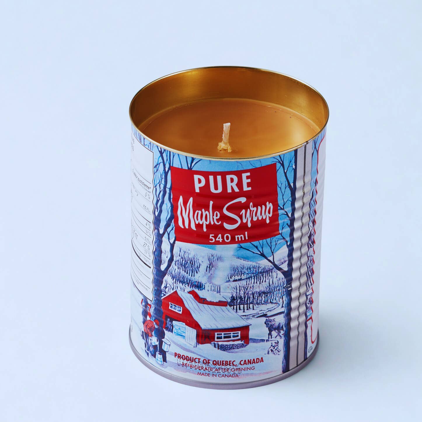 16 oz Maple Syrup Cotton Wick Candle – Canadian Inspired Scented Candle | Cozy Home Fragrance