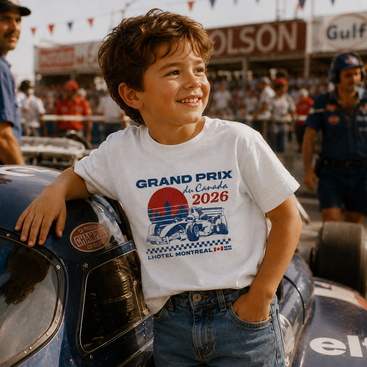 Grand Prix du Canada 2026 Graphic T-Shirt | Kids | Boutique LH Montréal