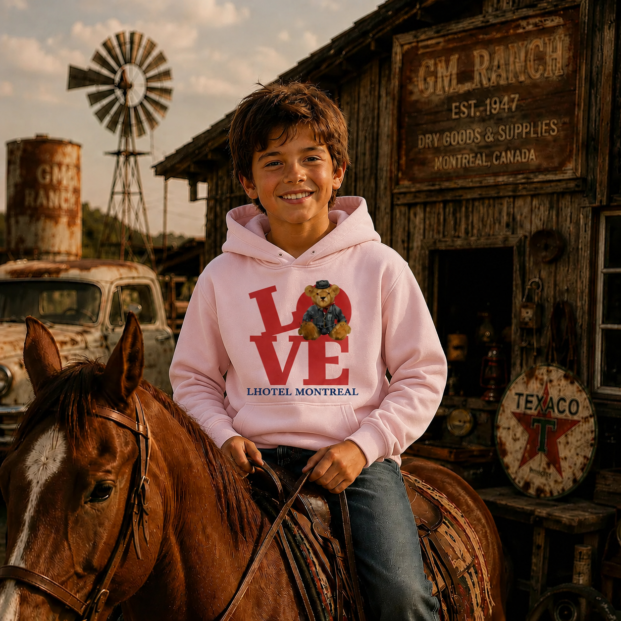 Amiel Kids Hoodie | Boutique LH Montréal