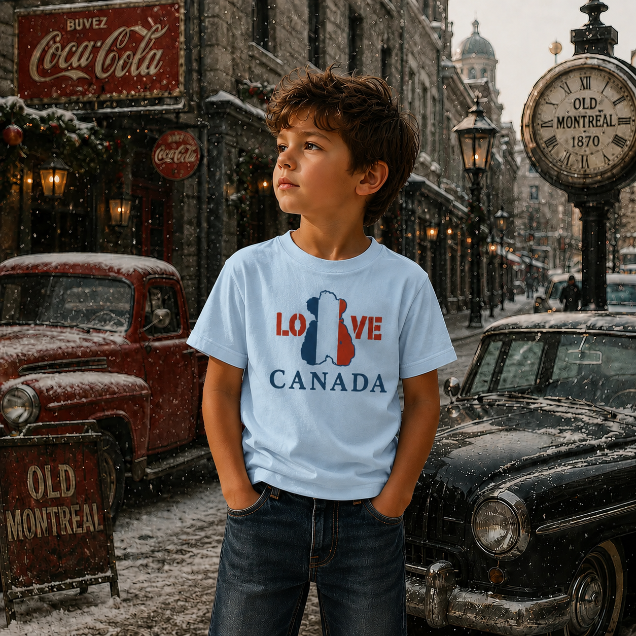 T-shirt amour pour enfant