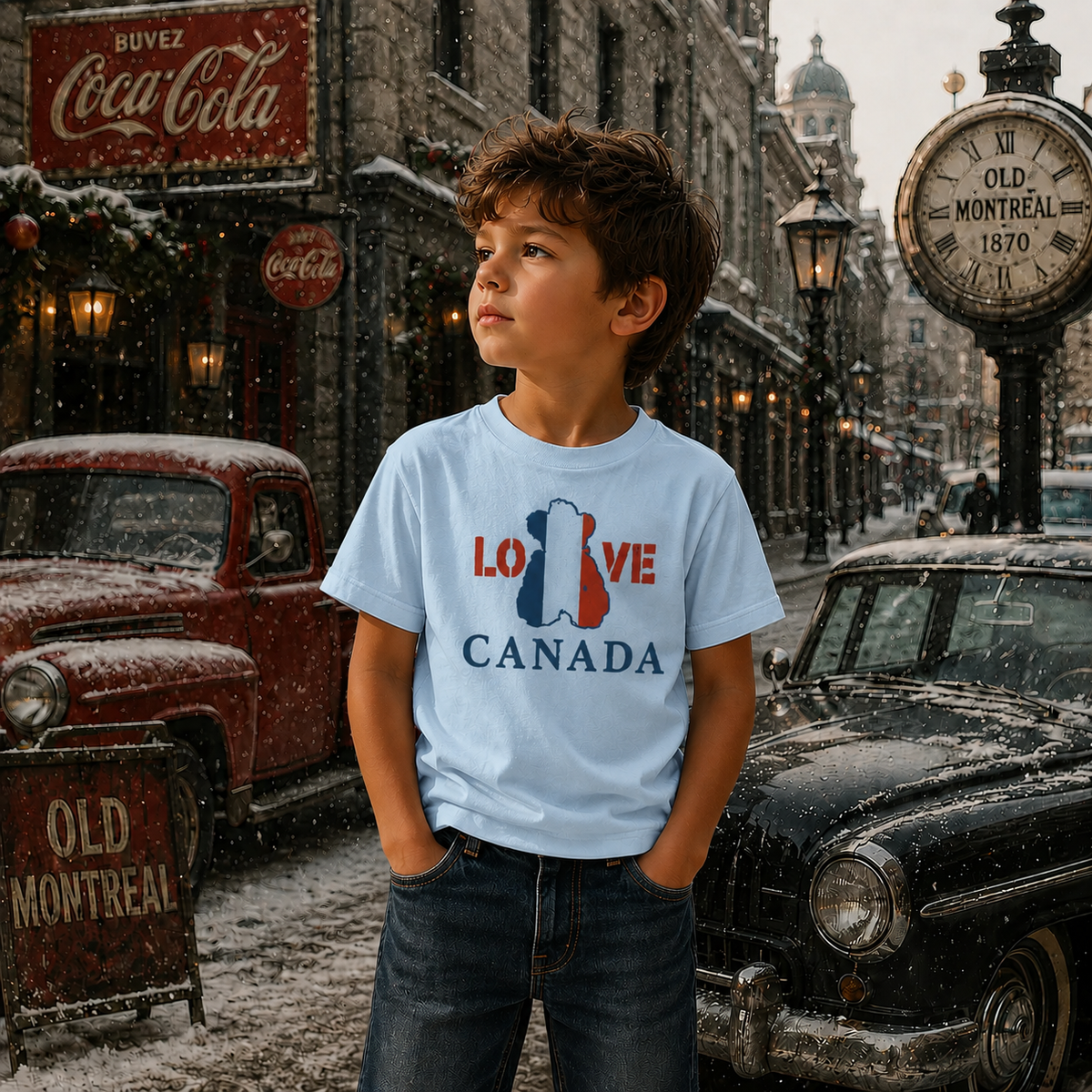 Kids T-Shirt – LOVE Canada  | Boutique LH Montréal